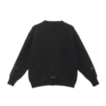 Chrome Hearts Leather Cross Patch Cashmere Sweater (Black)